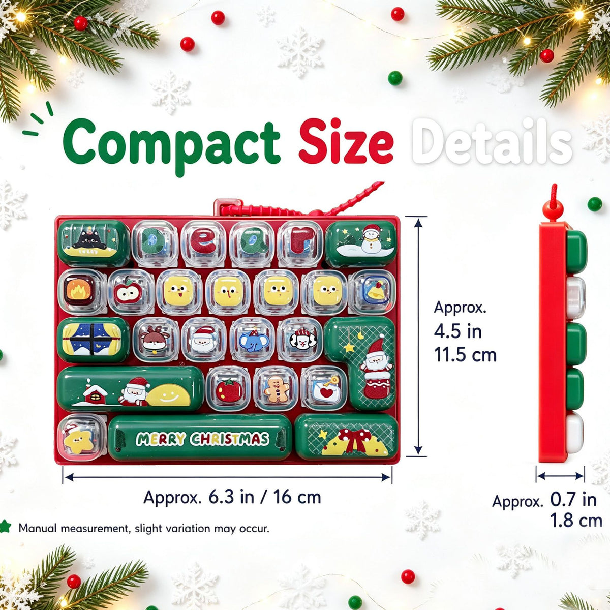 Christmas Cartoon Keychain Charm - image 4