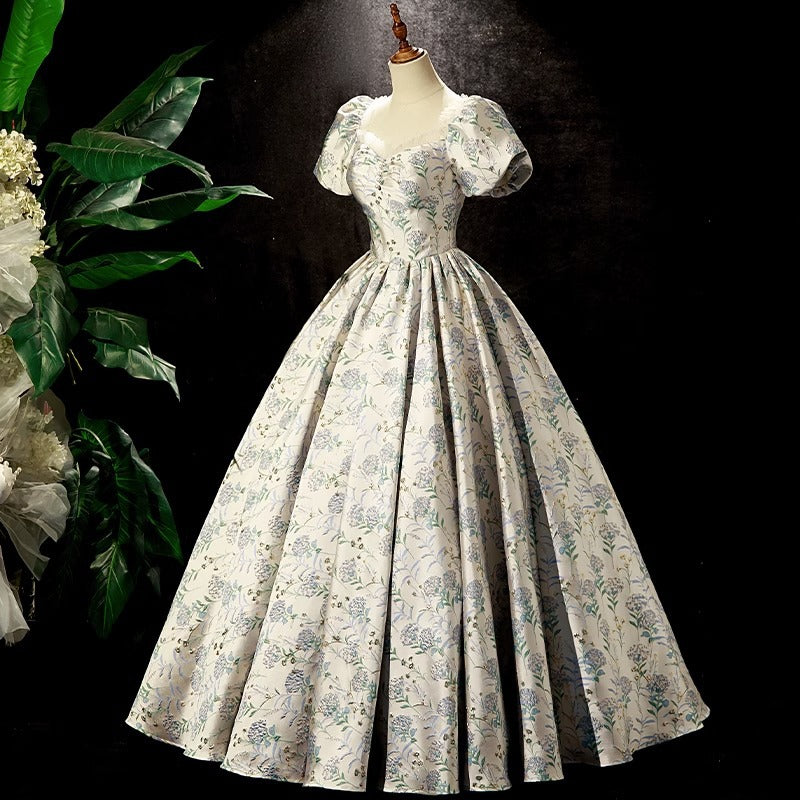 Puff Sleeve Tulle Dress - image 3