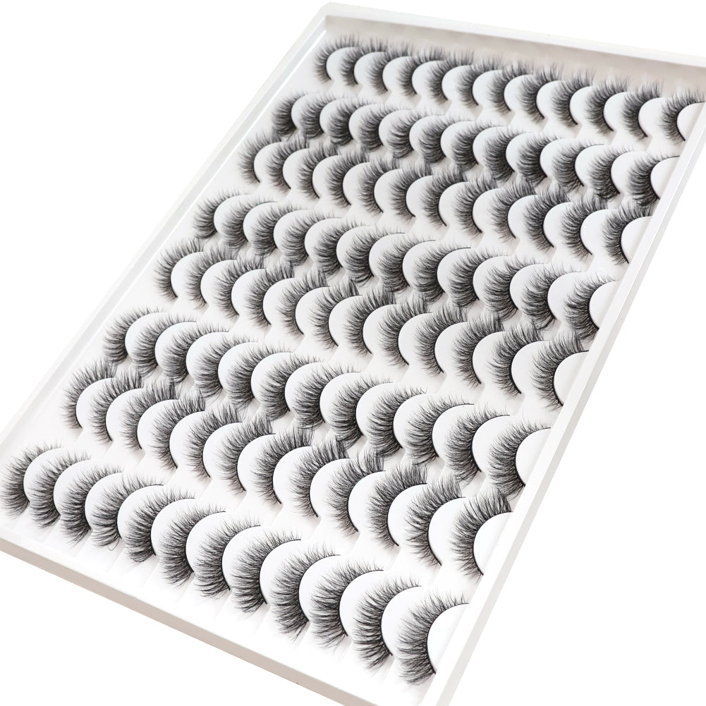 3D Faux Mink False Eyelashes - Style 04 - image 4