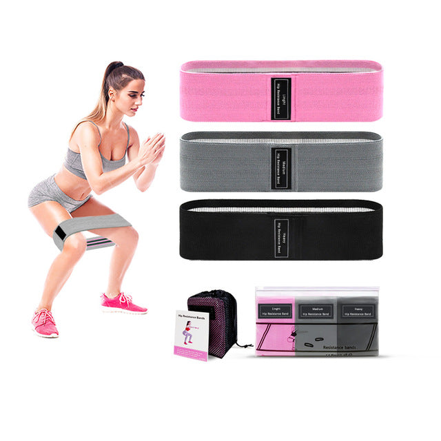 Fabric Resistance Bands Set