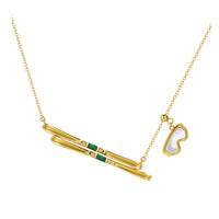 Ski Goggles Charm Necklace - image 5