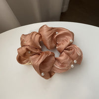 Ruffled Silk Scrunchie - image 6