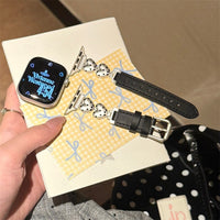 Heart Polka Dot Leather Watch Band - image 9