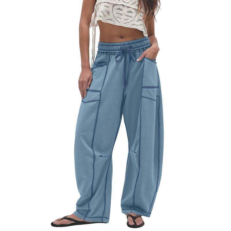 Women's Summer Loose Wide-leg Casual Pants - image 9