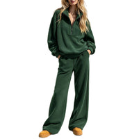 Women's Fleece Two-Piece Lounge Set - image 5