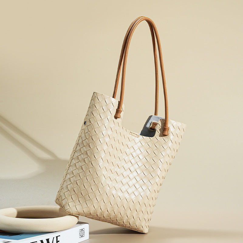 Genuine Leather Large Tote Bag - image 2