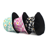 Korean Style Chessboard Plaid Spring And Summer New Bucket Hat Sun-proof - image 2