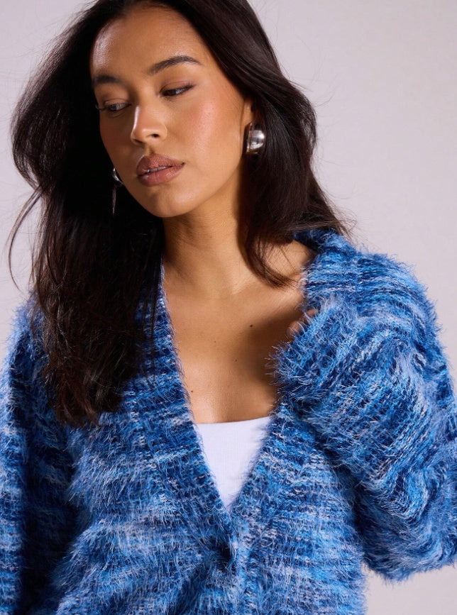 Oversized Textured Cardigan Spring Casual - image 6