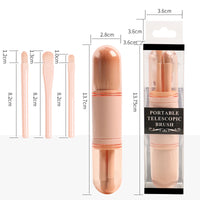 4-in-1 Travel Makeup Brush Set - image 5