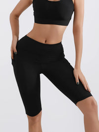 5-inch Yoga Shorts5 High-Waist Seamless Biker Shorts Butt-Lifting, Quick-Dry & Summer Workout Ready - image 2