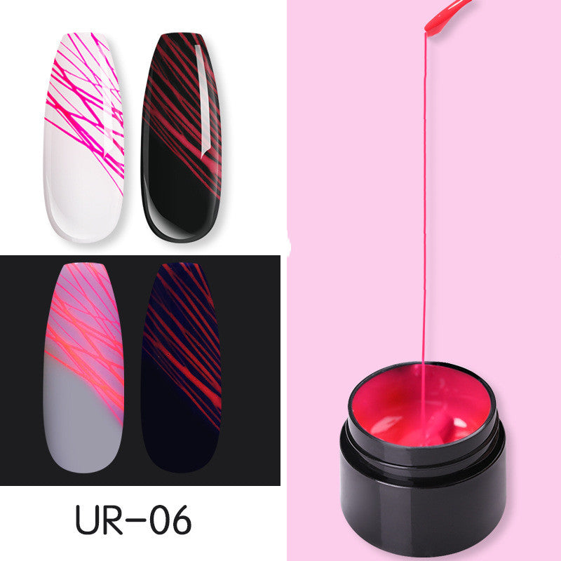 Glow-in-the-Dark Spider Gel Nail Polish - image 7