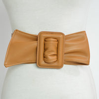 Wide Suede Waist Belt - image 9