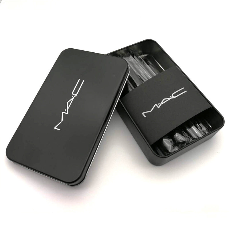 12-Piece Makeup Brush Set with Tin Box - image 7