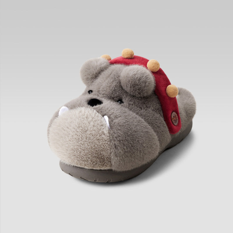 Fuzzy Plush House Slippers - image 2