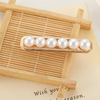 Pearl Bow Hair Clip - image 7