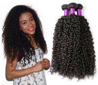 Kinky Curly Virgin Human Hair Bundles - image 1