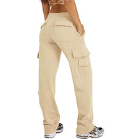 Multi-pocket Cargo Pants Casual Loose Sports Fitness Wide Leg Pants - image 4