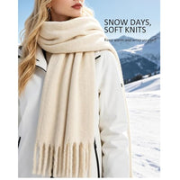 Chunky Oversized Winter Blanket Scarf - image 7