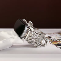 Star Rhinestone Chain Watch Band - image 1