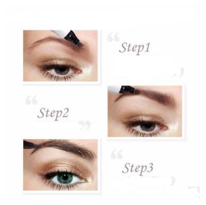 Waterproof Fork Tip Eyebrow Pen - image 3