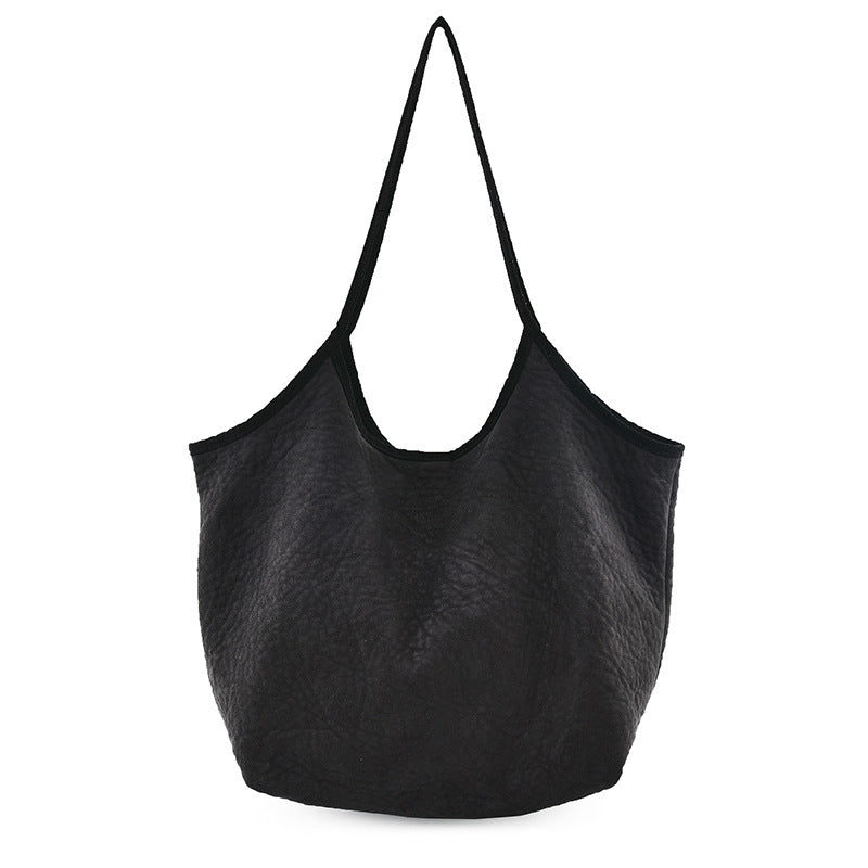 Suede Shoulder Bag