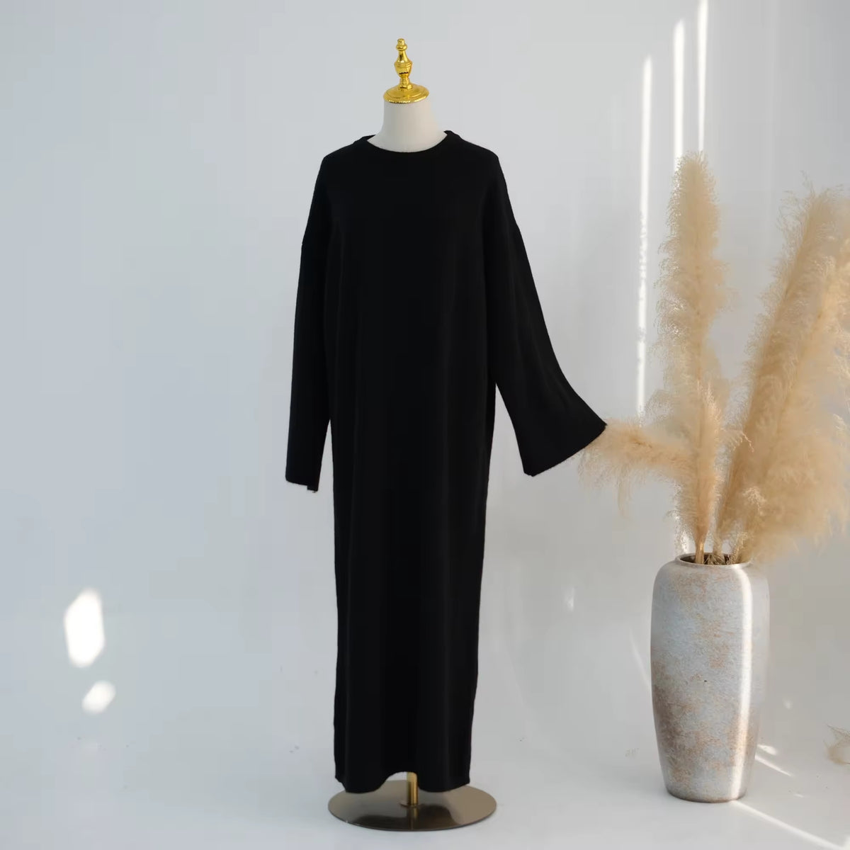 Women's Simple Winter Knit Dress - image 4