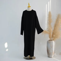 Women's Simple Winter Knit Dress - image 4