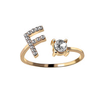 Adjustable Initial Letter Ring - image 6