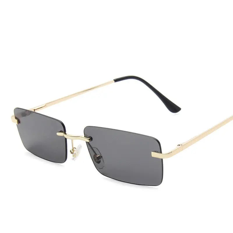 Gafas de sol cuadradas sin montura - image 6