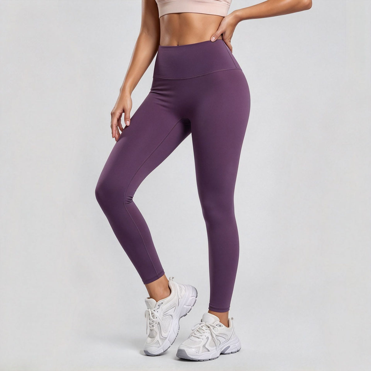 Women's High Waist Bare-Feel Leggings - image 5