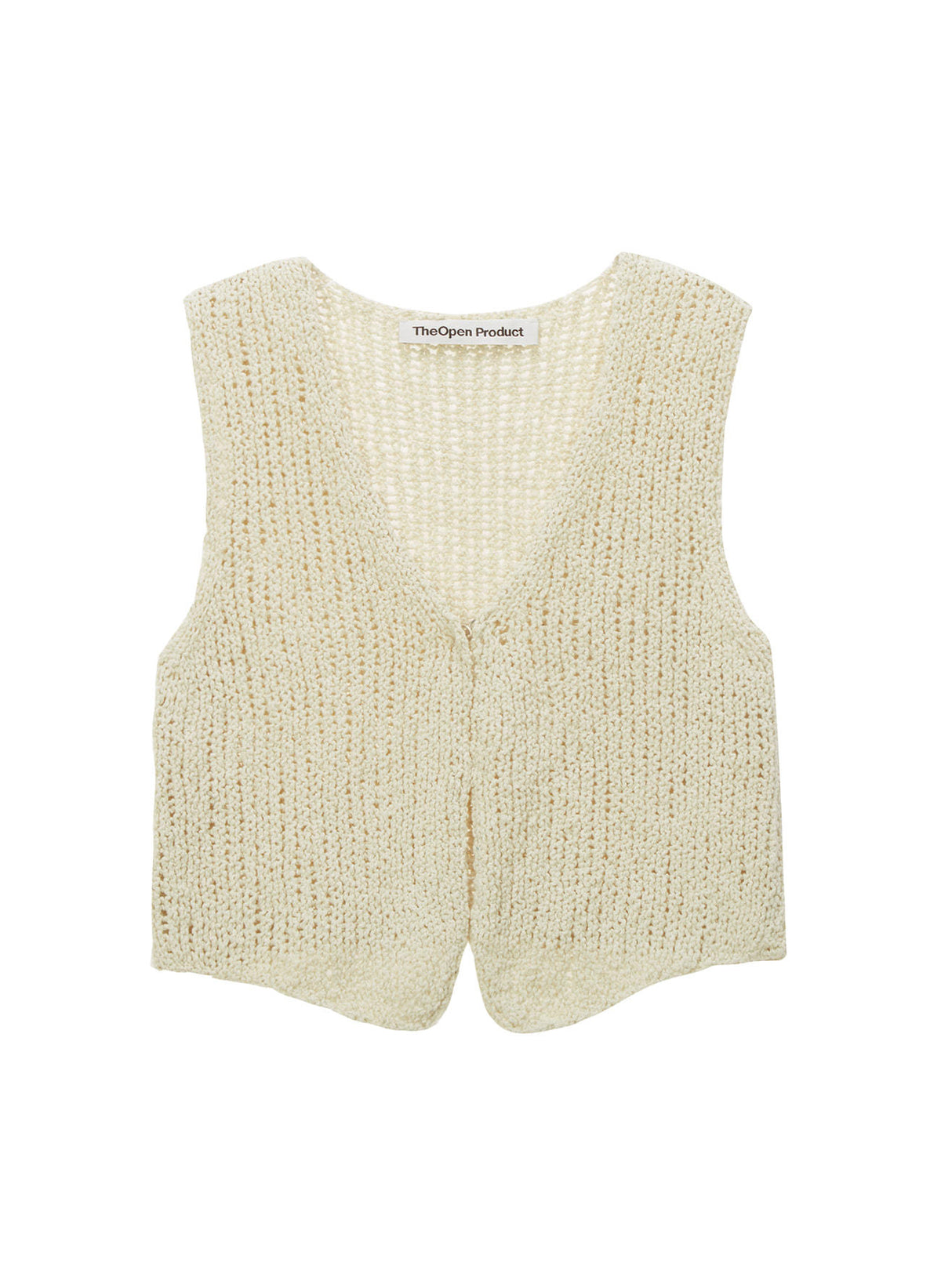 V-Neck Knit Sweater Vest - image 3