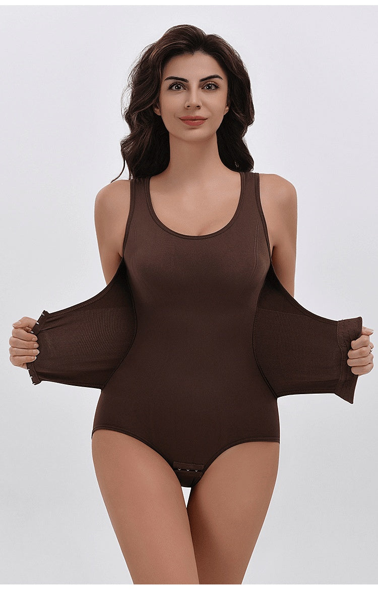 Women's Tummy Control Bodysuit Shapewear with Waist Trainer & Butt Lifter - image 6