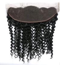 Human Hair Deep Wave 4x13 Lace Frontal - image 4