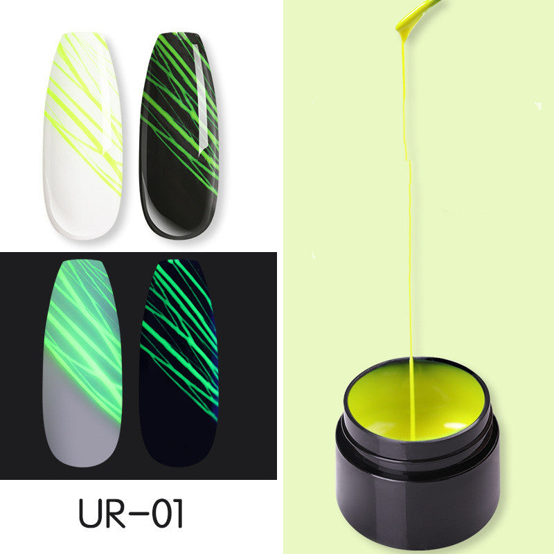 Glow-in-the-Dark Spider Gel Nail Polish - image 2