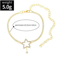 Tobillera de estrella con pedrería - image 3