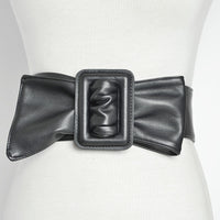 Wide Suede Waist Belt - image 7