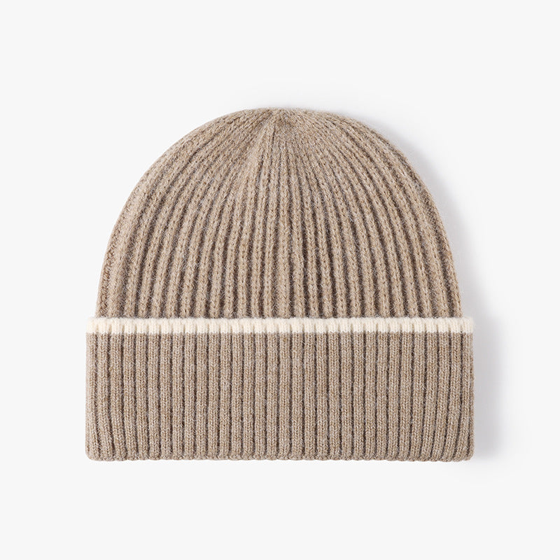 All-match Simple Warm Thickened Knitted Hat - image 8