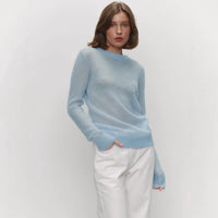 Women's Sheer Knit Base Layer Sweater - image 4