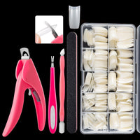 500 French Nail Tips - image 1