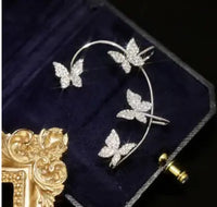 Butterfly Ear Cuff & Hook Earrings - image 4
