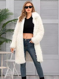 Women's Faux Fur Coat - image 3
