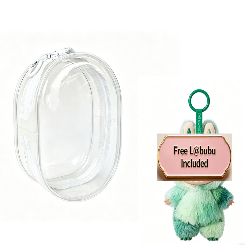 Doll Backpack,Mini Storage Case,PVC Dustproof Small Doll Bag For Mini Dolls Figures,labubu Doll Bag - image 12