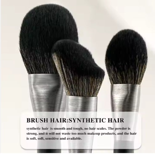 BEILI Low MOQ Ship Fast Custom High Quality Make Up Brushes Wholesale Wood Handle Premium Natural10pcs Makeup - image 3
