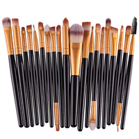 Powder, Blush and Eyeshadow Brush Set - image 1
