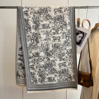 Camellia Faux Cashmere Scarf - image 5
