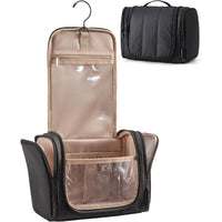 Travel Toiletry Bag For Women, Puffy Hanging Toiletry Bag With Hook - image 1