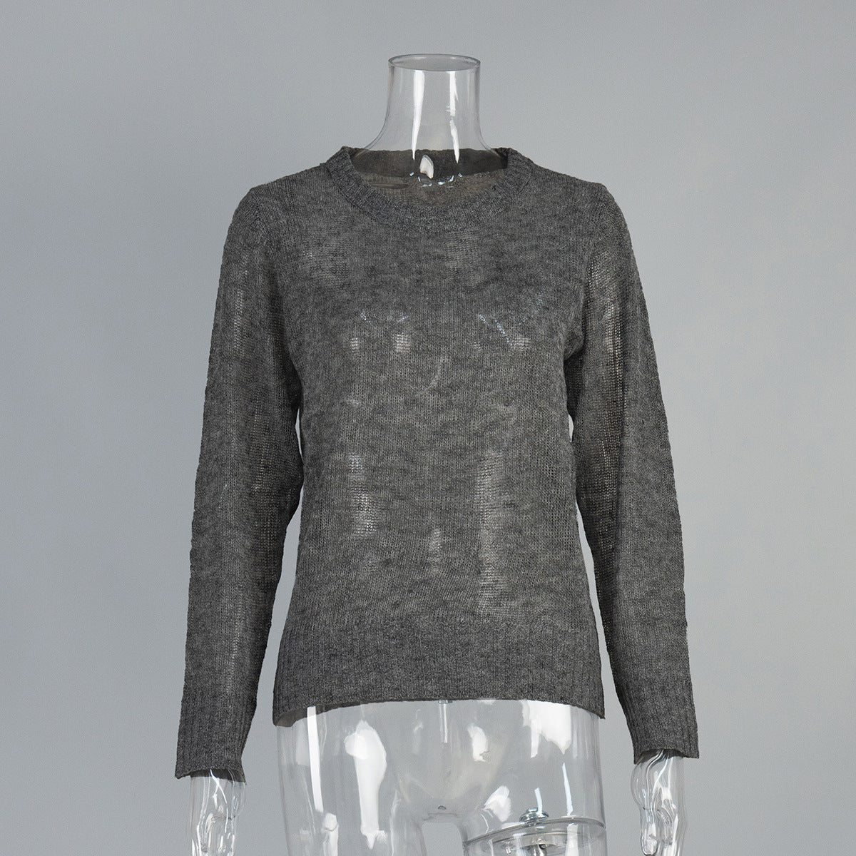 Women's Sheer Knit Base Layer Sweater - image 7