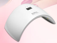 UV LED Nail Lamp with Timer, Gel Polish Dryer - image 1