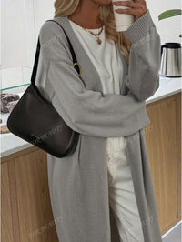 Women's Loose V-Neck Long Sleeve Top - image 6