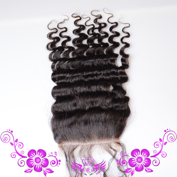 Human Hair Deep Wave Full Lace Wig - image 5
